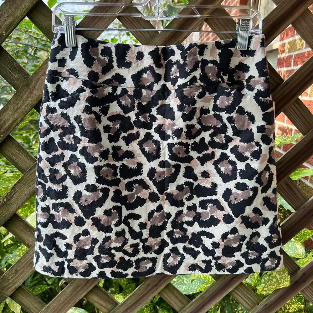 Ann Taylor printed skirt